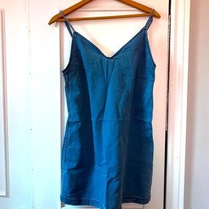 ARITZIA Wilfred Free denim mini dress size Medium